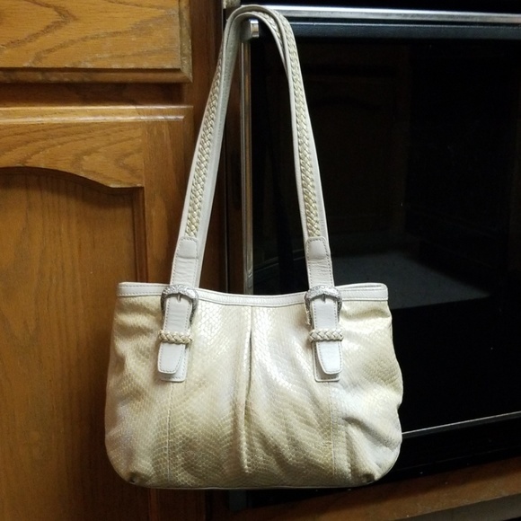 Brighton Handbags - BRIGHTON snakeskin purse genuine Leather Bag